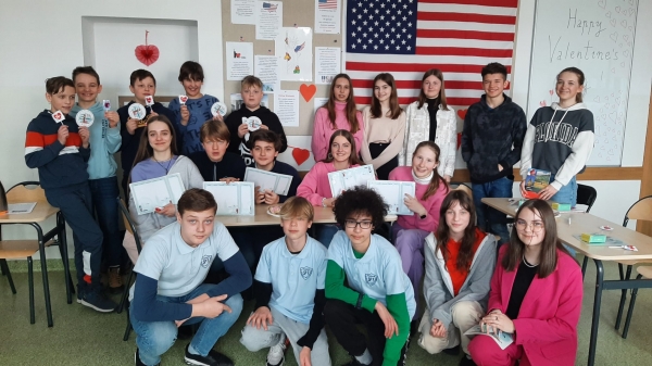 Międzyszkolny konkurs językowo-muzyczny Be my Valentine